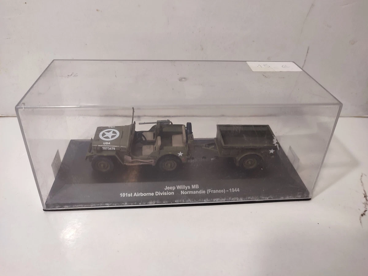 Miniature Mebetoys Mattel – Jeep Willys CJ – Casques Bleus (UN/ONU) – Échelle 1/43 – Boîte D'origine – Neuf