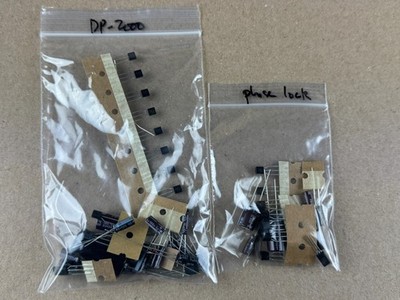 Denon DP-2000 Speed Repair Kit Capacitors Turntable Recap Set