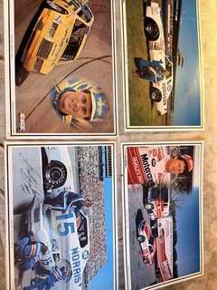 Vintage Bud Moore Racing NASCAR Placemats Lot – Allison Rudd Baker Ford Racing