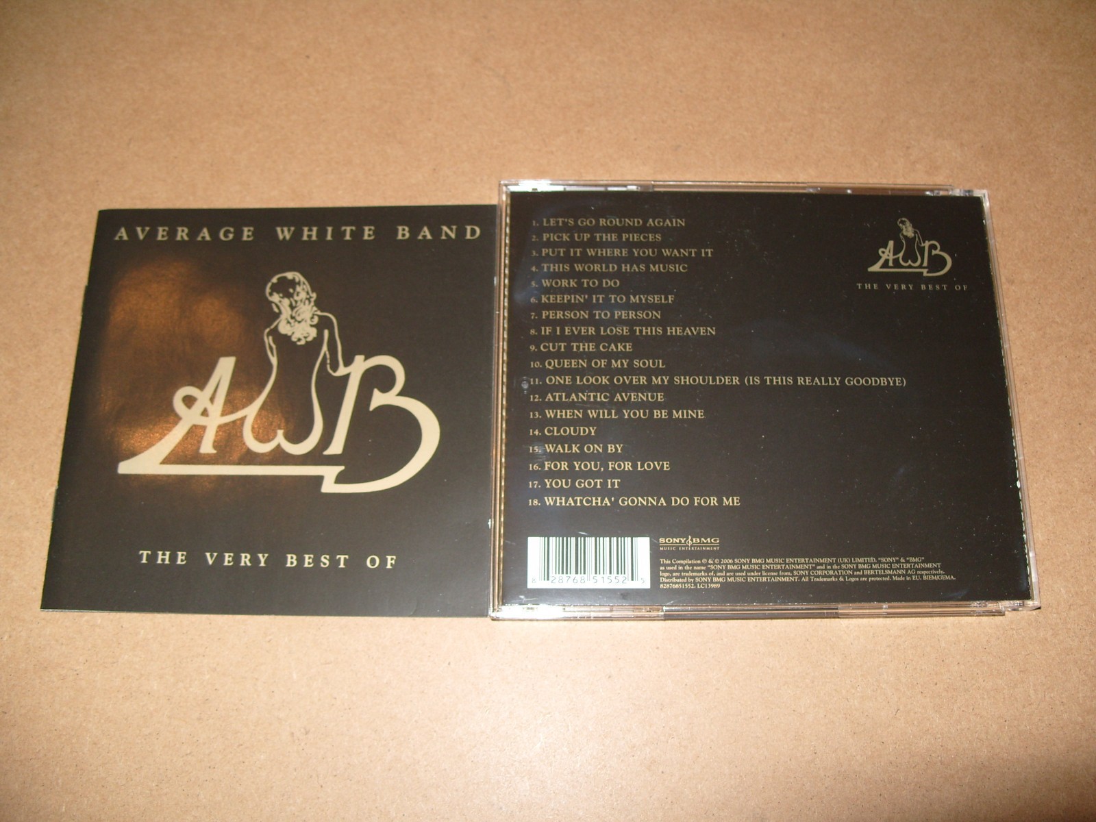 The Average White Band -The Very Best of 2006 CD NEAR MINT/INLAYS EXCELLENT.(M1)