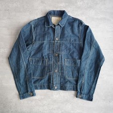 RRL Ralph Lauren Transcontinental Denim Jacket Size M Indigo USA Made USED JAPAN