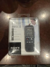 Sony ICD-PX820 (2048 MB, 535.5 Hours) Handheld Digital Voice Recorder. Sealed