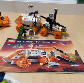 LEGO Space Mars Mission Lot 100% Complete Sets 7692, 7695, & 7648 w/Manuals