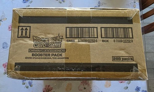 Dragon Ball Super Masters BT18 Dawn Of The Z-Legends SEALED Case Zenkai DBS-B18