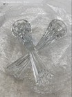 Mikasa Clear Park Lane Crystal Home Decor Taper Candle Holder Lot Of 2 — photo 5