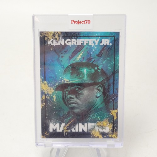 2021 TOPPS PROJECT 70 #236 KEN GRIFFEY JR / MIKAEL B *ENCASED ART* MARINERS