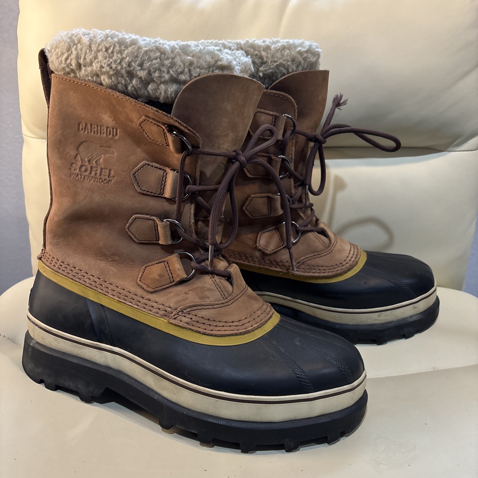 S 10.5 Insulated Snow Boots Lined Waterproof