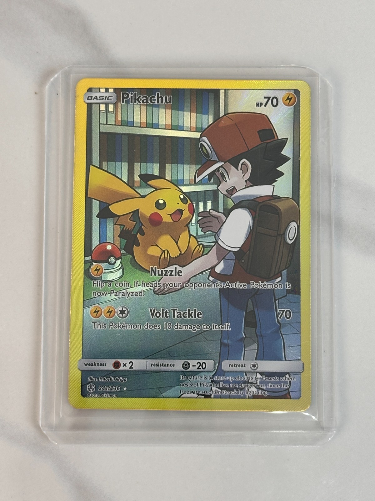 Pikachu 241/236 Cosmic Eclipse Secret Rare | Pokemon TCG Card