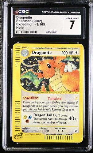 Dragonite graded CGC 7 for sale on eBay