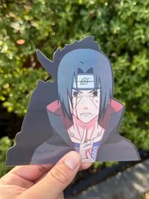 Ninjutsu Anime 3D Sa-Su-Ke Motion Car Sticker Lenticular Uchiha Clan