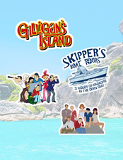 Gilligan's Island Retro TV 4pc Stickers Pack