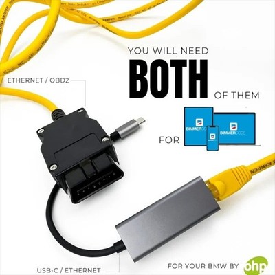 Suitable for BMW vehicles, programming cable compatible with E-SYS, ICOM