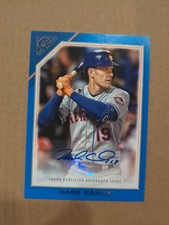 2022 Topps Gallery - Veterans Autographs Mark Canha #VA-MC Blue /50 (AU)