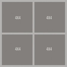 Simple Stories Simple Pages Page Template 1 4-4"X4"