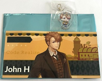 Code:Realize Ticket-style Card & Chibi Character Acrylic Charm Watson
