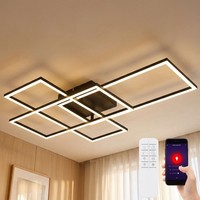 Deckenlampe Deckenleuchte KüChenlampe Dimmer Fernbedienung Smart Led App L 74 Cm