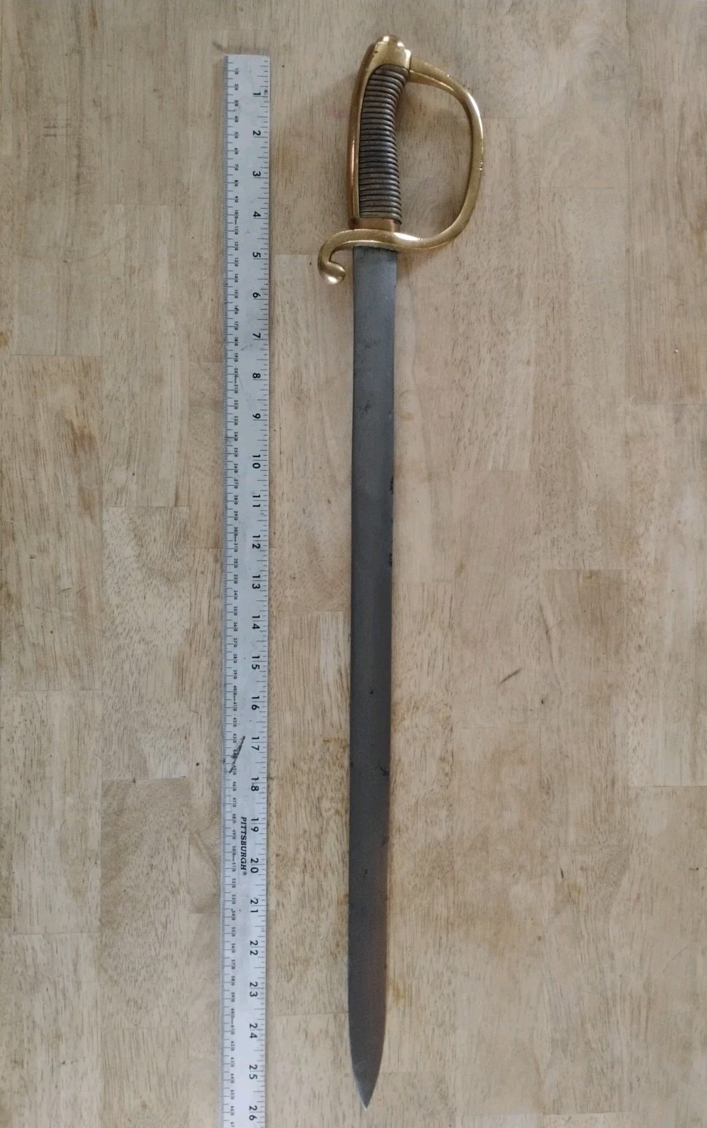 GERMAN SWORD RARE BAVARIAN POLICE GENDARME BRIQUET WKC NO SCABBARD WW1 WWII