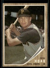 1962 Topps Don Hoak NRMT/MT or BETTER #95