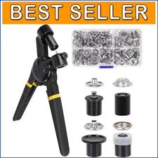 Canvas Snap Installation Kit with 30 Sets of 15mm Snaps - Ultimate Repair Tool