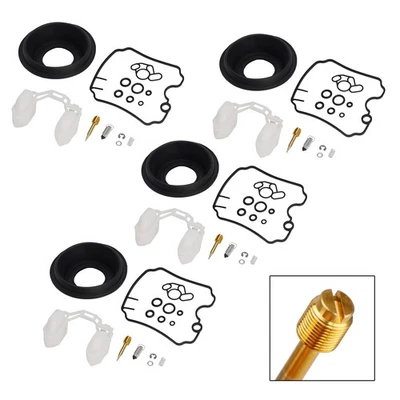 4X Kit de réparation carburateur pour Yamaha TDM850 1991-1993 TRX850 1996-1999 - Photo 1/4