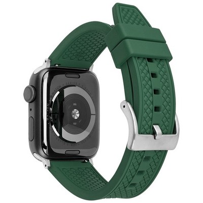 FKM Rubber Watch Strap Fits Apple Watch Ultra8765432 Iwatch 38 40 42 45 49mm