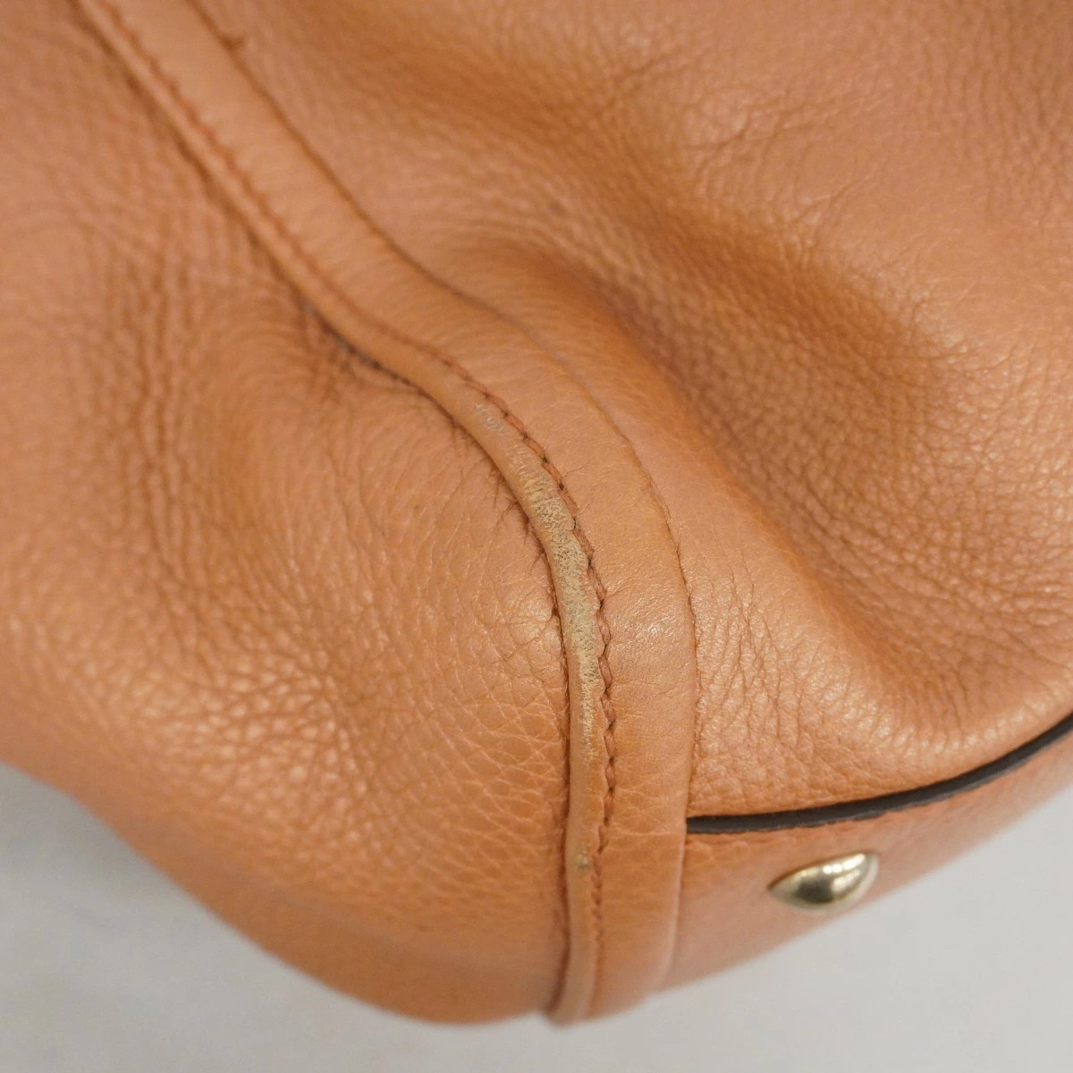 Gucci Soho Leather Tote Bag Orange Champagne Gold Hardware thumbnail 12