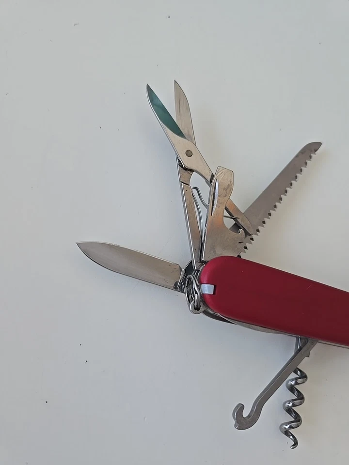 Victorinox Switzerland Swiss Army Officer Suisse Folding Multi Tool Pocket Knife - Image 2 of 4