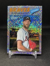 2026 Topps Heritage Chris Sale Chrome Silver Sparkle #278 Braves SP