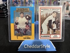 🔥1980-82 Yogi Berra Lot (2) Baseballs Greatest/Baseball Immortals NY Yankees🔥