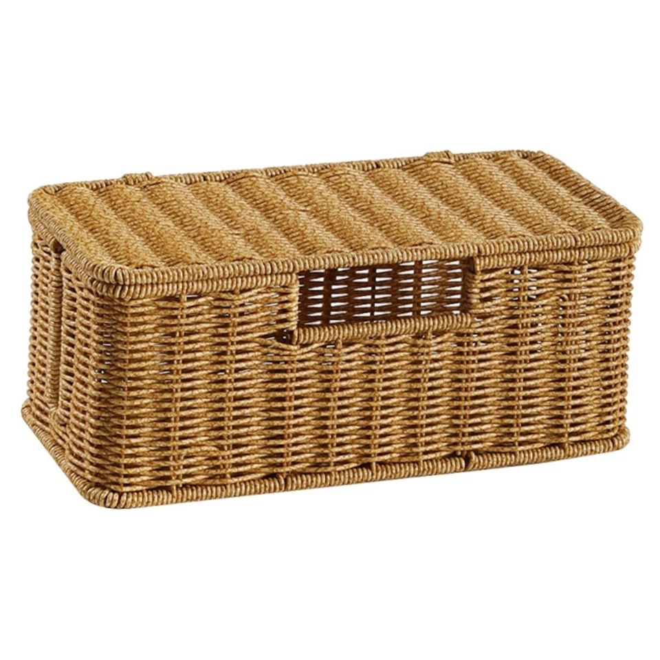 Cables Management Box Power Strip Holder with Lid Container Office Cables Cord - Image 3 of 4