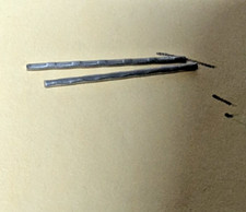 PAIR REPLACEMENT WALKING GIANT ROBOT RUBBER TREAD PINS A.C. GILBERT ERECTOR SET