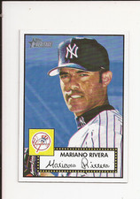 2001 Topps Heritage - Mariano Rivera #39 Black Back New York Yankees HOF