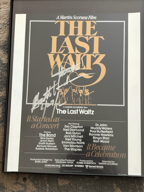 Last Waltz Movie Small Poster 