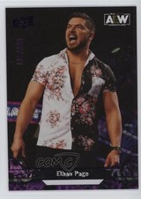 2023 Upper Deck AEW All Elite Wrestling Purple Pyro 112/149 Ethan Page #24 0vr7