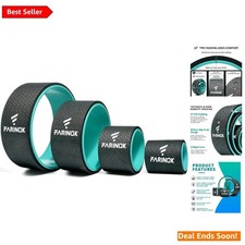 Eco-Friendly Yoga Wheel Set - 4 Wheels with 10MM Cushioning for Ultimate Comfort