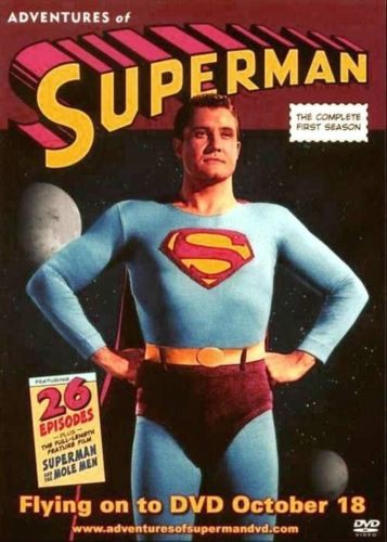 Adventures of Superman - George Reeves DVD Promo Card - 第 1/1 張圖片