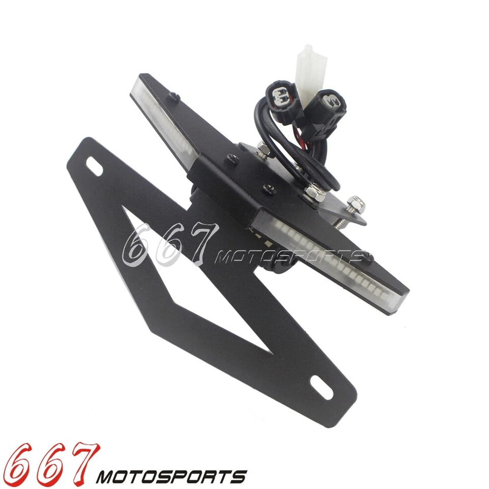 Motorcycle Fender Eliminator w/ Tail Turn Signals For Kawasaki Z1000 2010-2019 - Image 4 of 4