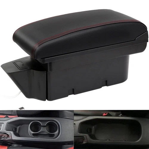 Consoles Armrest For TOYOTA 86 GT86 / Subaru Brz Center Dual Storage Box for ...