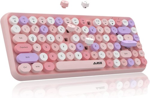 Ajazz 308i Wireless Bluetooth keyboard 84 keys Round Keycap for PC,Laptop,Mac - Picture 29 of 36