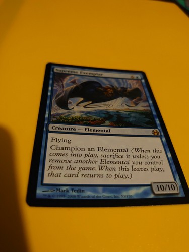 MTG Card. Supreme Exemplar. Morningtide Rare Elemental - Picture 4 of 4