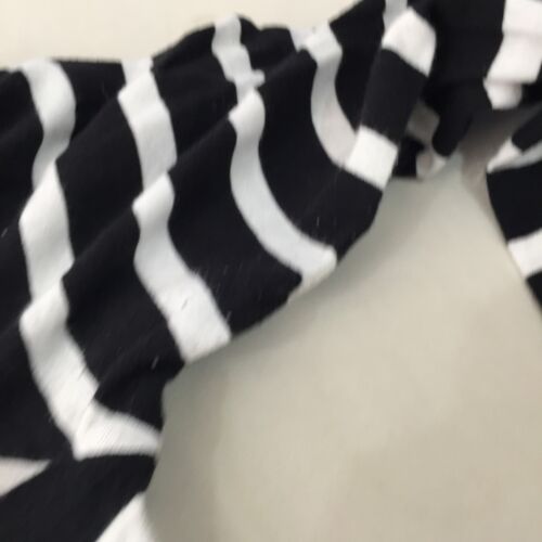 Just Jeans womens top size S black striped long sleeve cotton 049278 - Picture 7 of 11