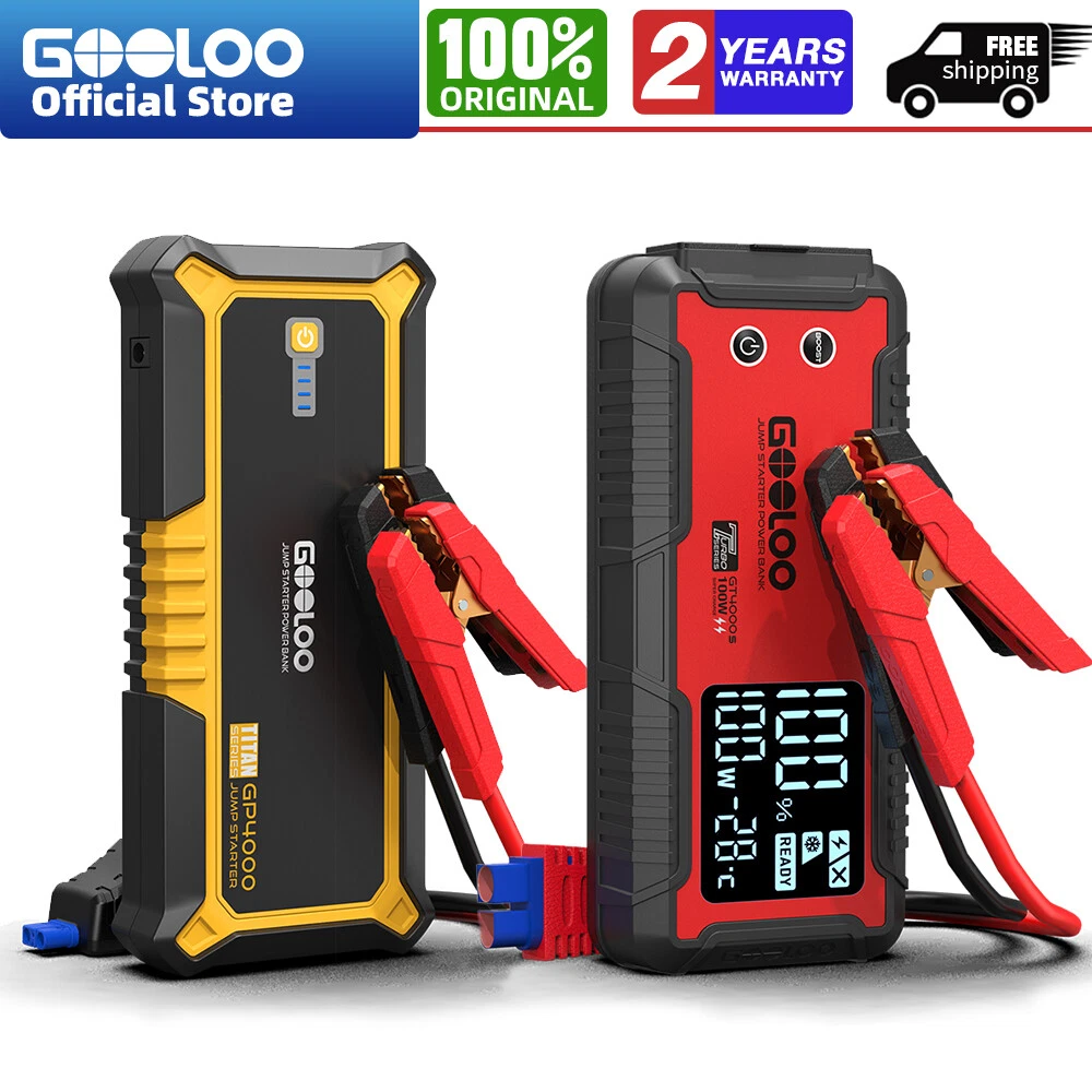 Gooloo jump starter charger deals