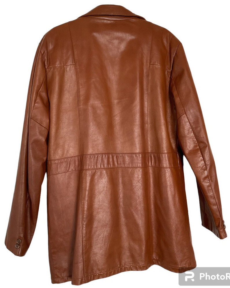 ジャケット・アウター leather brown jacket archive s-l1200.jpg