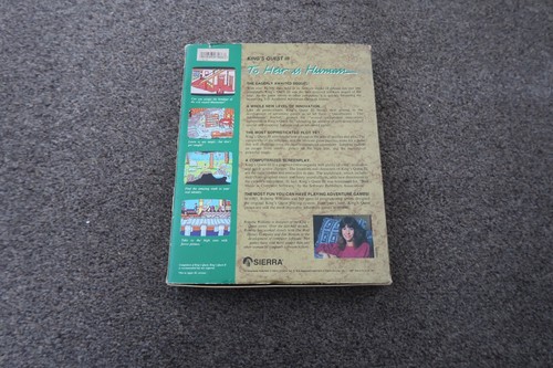 King's Quest III To Heir Is Human By Sierra ~ Original Boxed Amiga Game GC - Afbeelding 3 van 8