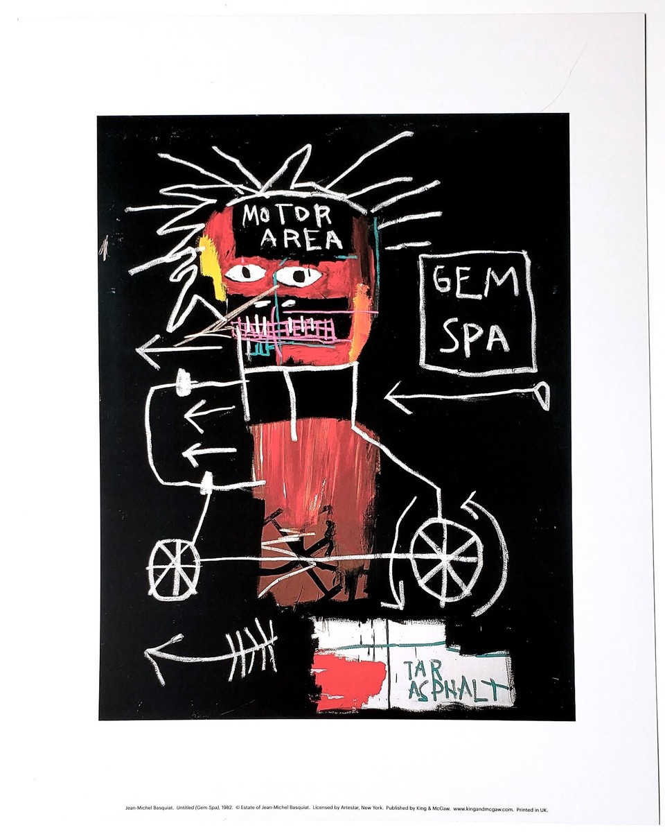 Jean-Michel Basquiat Gem Spa Primitivism Neo-expressionism