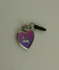 Rainbow Unicorn motion charm cell phone or fits Ipad charm ear cap dust plug