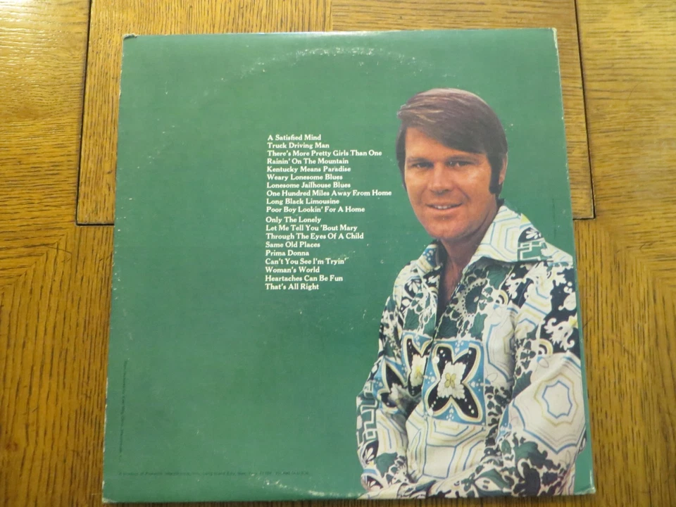 The Good Time Songs Of Glen Campbell - 1973 - Pickwick PTP-2048 Vinyl LP VG/VG - Image 3 of 4