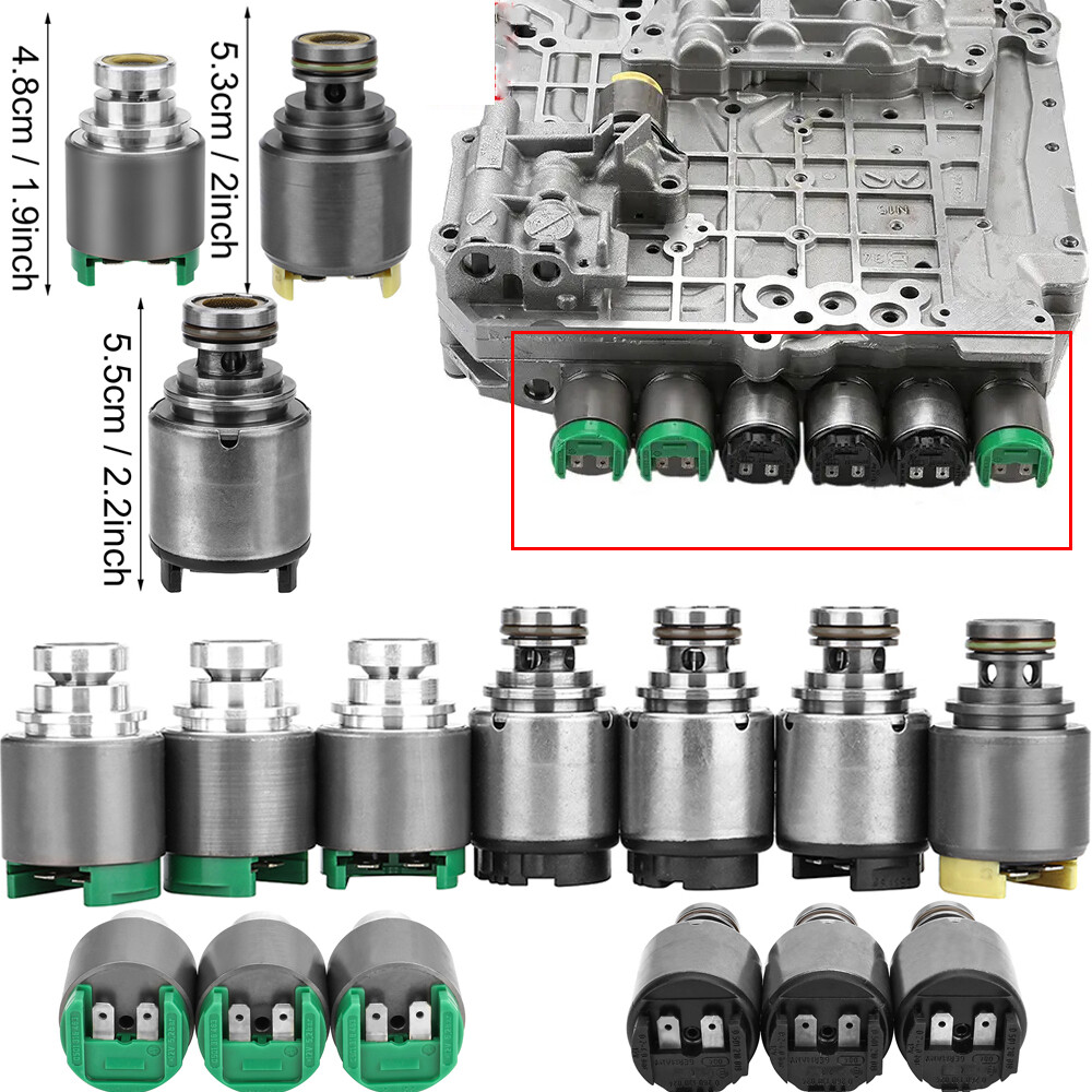 7PCS For ZF 5HP19 ZF5HP19 Transmission Solenoid Valve Kit For