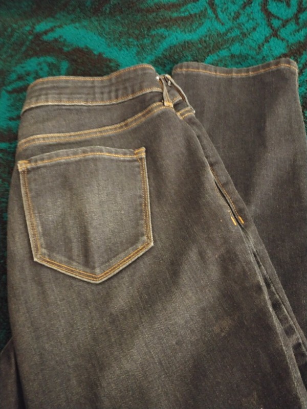 Old Navy Women's Jeans Slim Straight Mid Rise 14