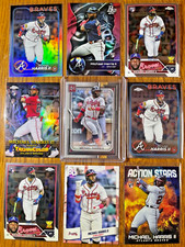 Michael Harris II Braves, Topps Museum Coll., Technicolor, Chrome Gold Cup, Foil